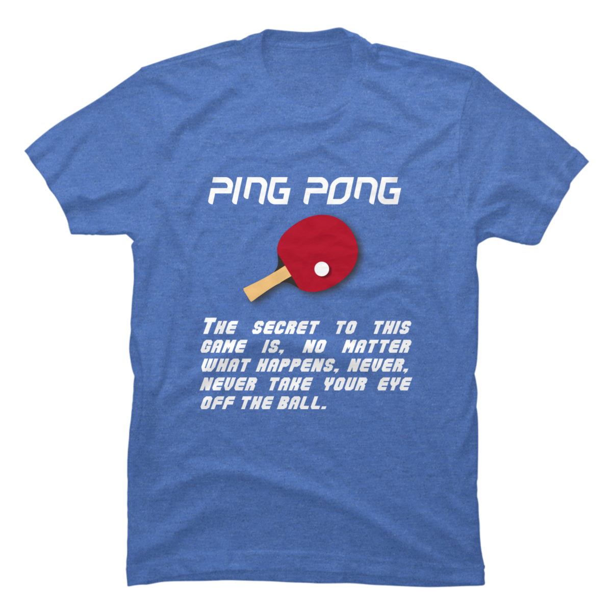 ping pong shirt